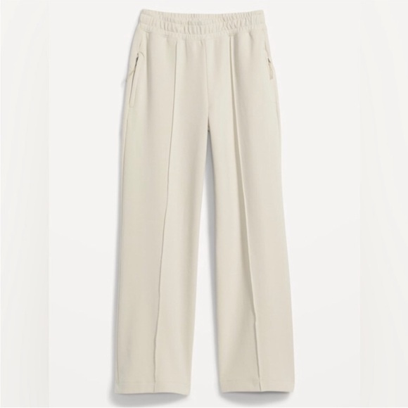 NWT! Wish Bone High-Waisted Dynamic Fleece Pintucked Wide-Leg Pants 🩵 - Picture 4 of 8